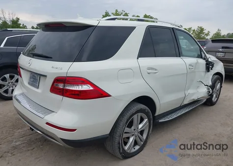 2013 Mercedes-Benz Ml 350 4Matic from USA, damaged, VIN 4JGDA5HB2DA106110